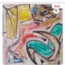 Original Abstract Painting Irish Art Mid Century Large Modern Irish abstract art Image 2