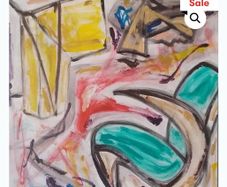 Original Abstract Painting Irish Art Large Modern Irish abstract art