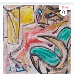 Original Abstract Painting Irish Art Large Modern Irish abstract art