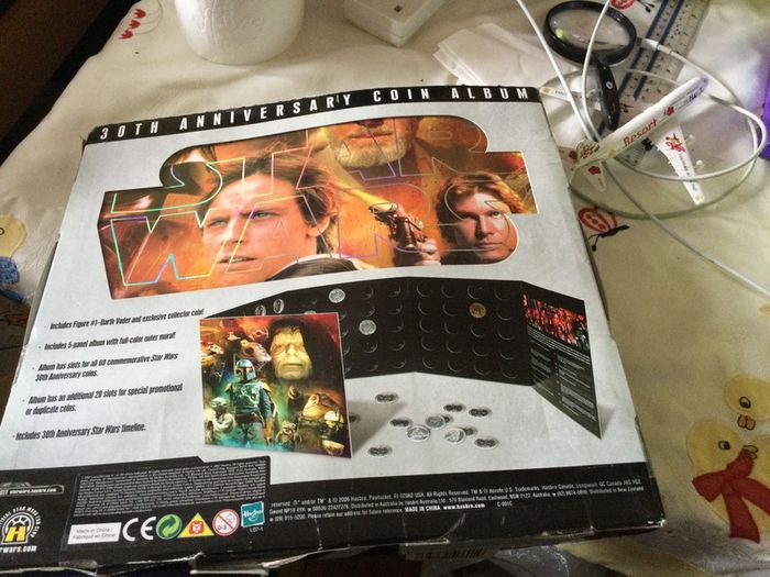 Star Wars 30 anniversary coin Album