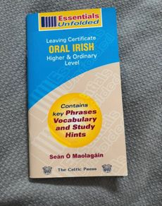 Irish Oral Help book
