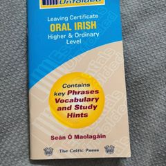 Irish Oral Help book