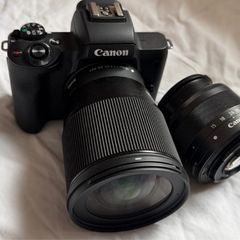 canon eos m50 mark ii and sigma 16mm f1.4 dc dn lens