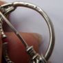 Vintage 925 Sterling Silver Celtic design  brooch Image 7