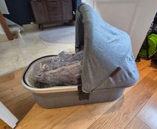 Uppa Baby Vista Basinet like New Condition with Rain Cover
