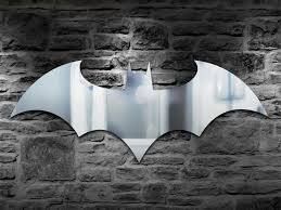 Official Batman Wall Mounted Logo Mirror (Brand New & Unopened)