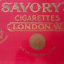 original large " Savory's "cig. Sign 1930s Image 5