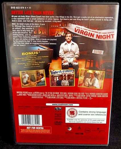 The 40 Year-Old Virgin XXL Version (2005) DVD