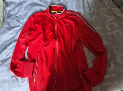 Brand New dunlop red zip up mens acket (XL)