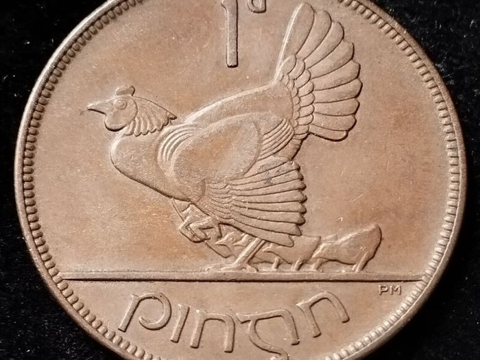 #501 - Ireland - 1928 - Penny - EF - KM.3