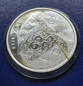 1oz Fiji Taku Silver 2022 Kangaroo 2 Dollar Coin
