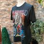 Born To Be Wild Biker T-shirt  Front and Back Print's  Size Medium Image 3