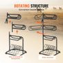 3 Tiers Saddle Stand Freestanding 30 x 30 x 68.5 in Image 3