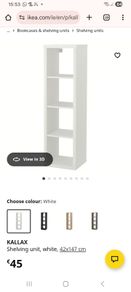 Ikea shelving unit!
