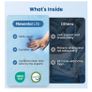 Fabulous New 7cm  Memory Foam Mattress Topper with 125-Night Sleep Trail Double(135x190x7cm) Silver Grey Image 3