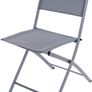 _Table with Glass Top and 2 Chairs, Robust Steel Frame, Easy to Assemble and Dismantle Image 3