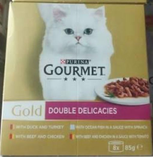 Gourmet Double Delicacies Unopened 10 pack of 8 x 85g cans