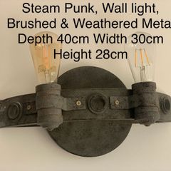 Steampunk Wall Lights