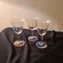 3 Iridescent crystal wine glasses Image 4