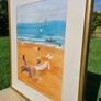 Large painting of a beach by John Gallagher Image 3