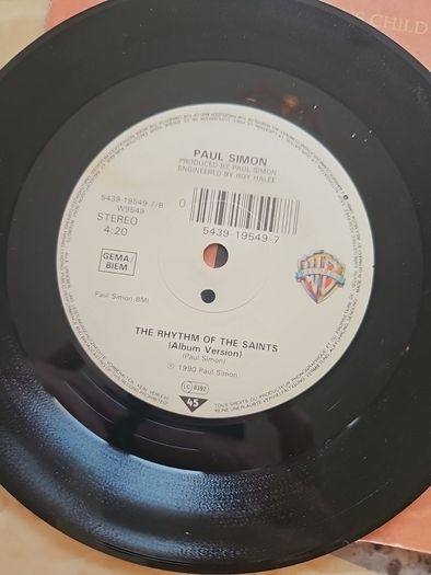 Paul Simon 7" - The Obvious Child