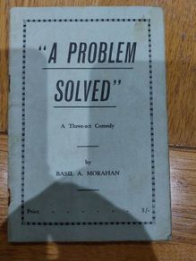 A Problem Solved 1960 by Basil A Morahan