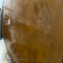 Robust Solid hardwood mahogany or walnut Large Dining Table Image 5
