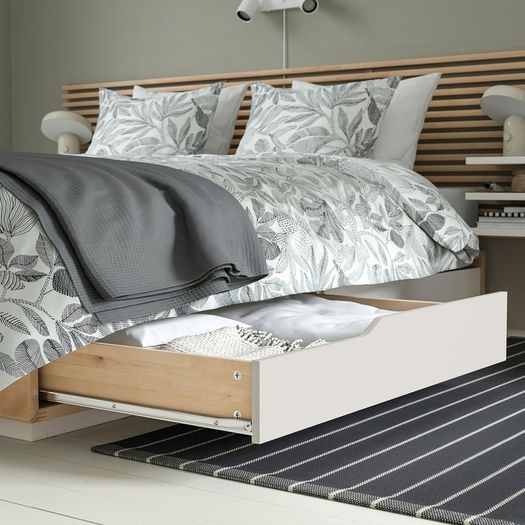 MANDAL bed frame and headboard