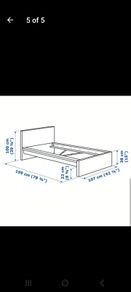 bed and mattress