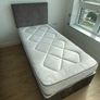 Single Bed and Mattress Image 2