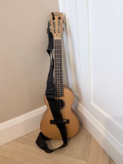 Concert Ukulele with strap & Boston case