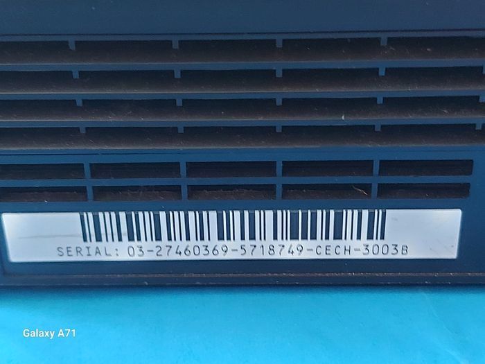 Playstation 3 Thin style, comes with power cable only, Powers on and off, dont know anymore