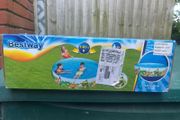 Pool for Kids - Bestway with Dinosaur Graphics on side