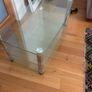 glass tv table Image 3