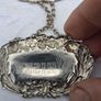6 X Vintage Silver Plated Decanter Labels Image 10