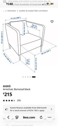 Ikea Ekero Armchair