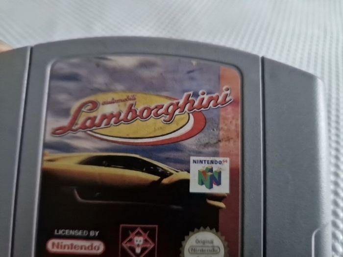 Lamborghini Nintendo 64 N64 Games Original