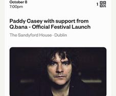 Paddy Casey - Music in the Mountains Launch Gig - Sandyford House, Dublin,  D18 N2K8