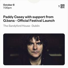 Paddy Casey - Music in the Mountains Launch Gig - Sandyford House, Dublin,  D18 N2K8
