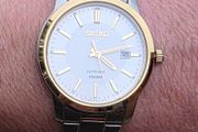 Seiko SGEH42P1 Sapphire Crystal Two-Tone Quartz