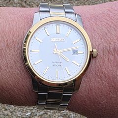 Seiko SGEH42P1 Sapphire Crystal Two-Tone Quartz