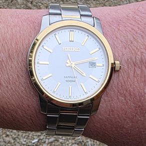 Seiko SGEH42P1 Sapphire Crystal Two-Tone Quartz