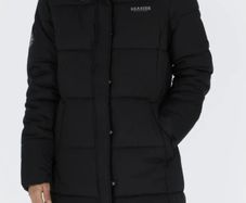 BNWT long puffer Coat Jacket Women dark Blue Seaside LONG ISLAND EU44 UK 18 RRP100 Eur
