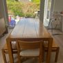 Solid Oak Dining Table Set - Habitat Image 3