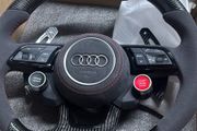 Audi RS Style Carbon Fiber LED Steering Wheel | Alcantara | Airbag Included | A3 S3 RS3 A4 S4 RS4 A5