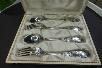 Silver plated cutlery set