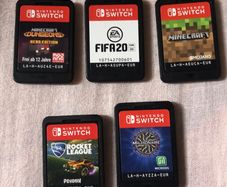 Nintendo Switch games.