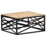 Coffee Table 68x68x35 cm Solid Mango Wood Image 6