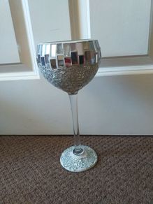 Mirrored Candle Holder