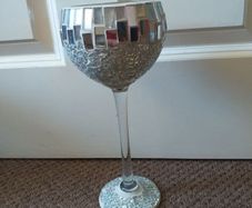 Mirrored Candle Holder